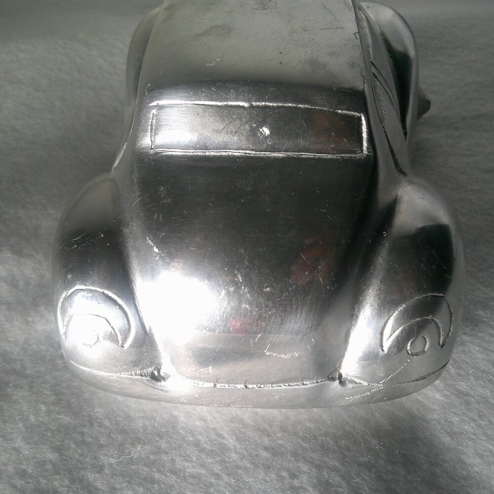 Vintage Aluminum/Metal Volkswagen Beetle Toy Car model